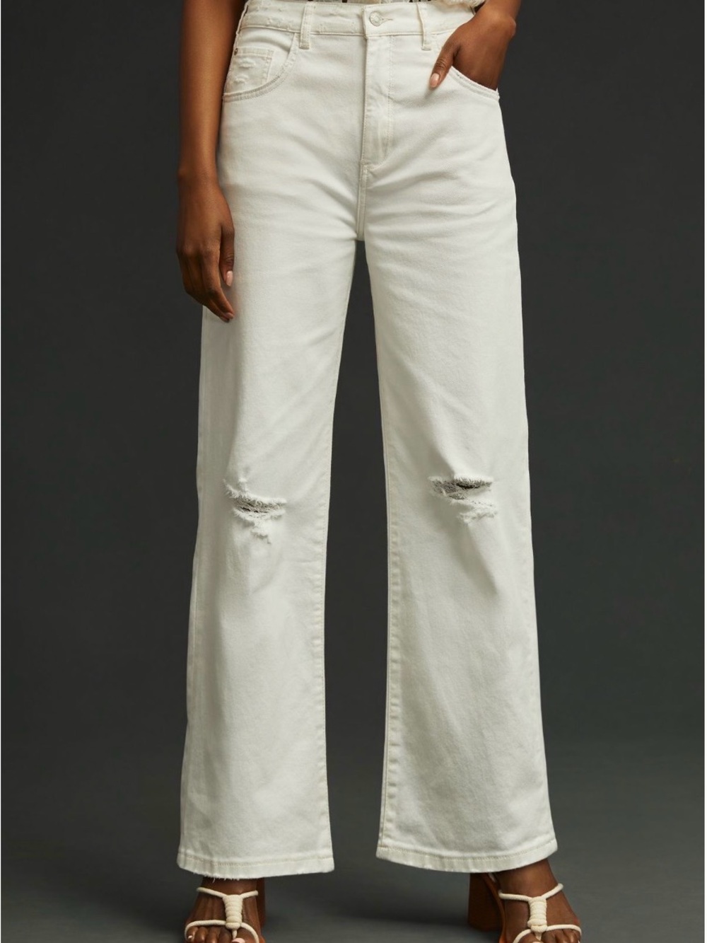 PILCRO  The Joey High-Rise
Straight Jeans
